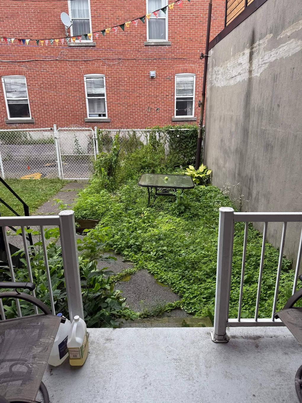 Backyard - 7159 Rue De La Roche, Montréal (Villeray/Saint-Michel/Parc-Extension), QC - Outdoor With Exterior