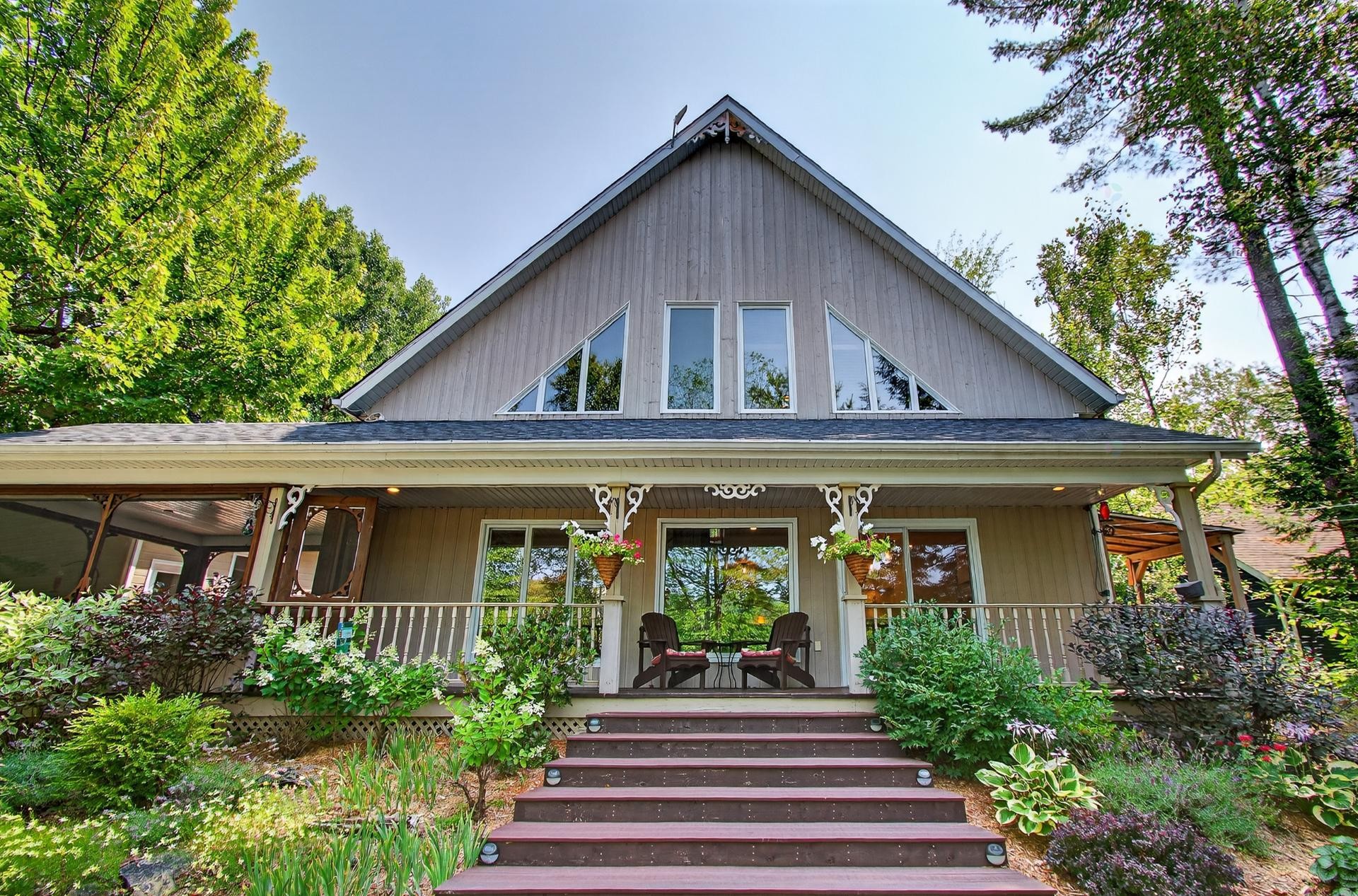 Façade - 126 Ch. Des Simoneau, Lac-Simon, QC - Outdoor With Deck Patio Veranda