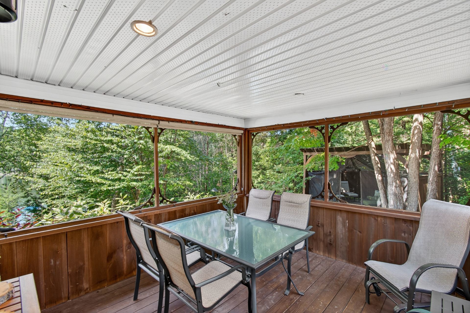 Véranda - 126 Ch. Des Simoneau, Lac-Simon, QC - Outdoor With Deck Patio Veranda With Exterior