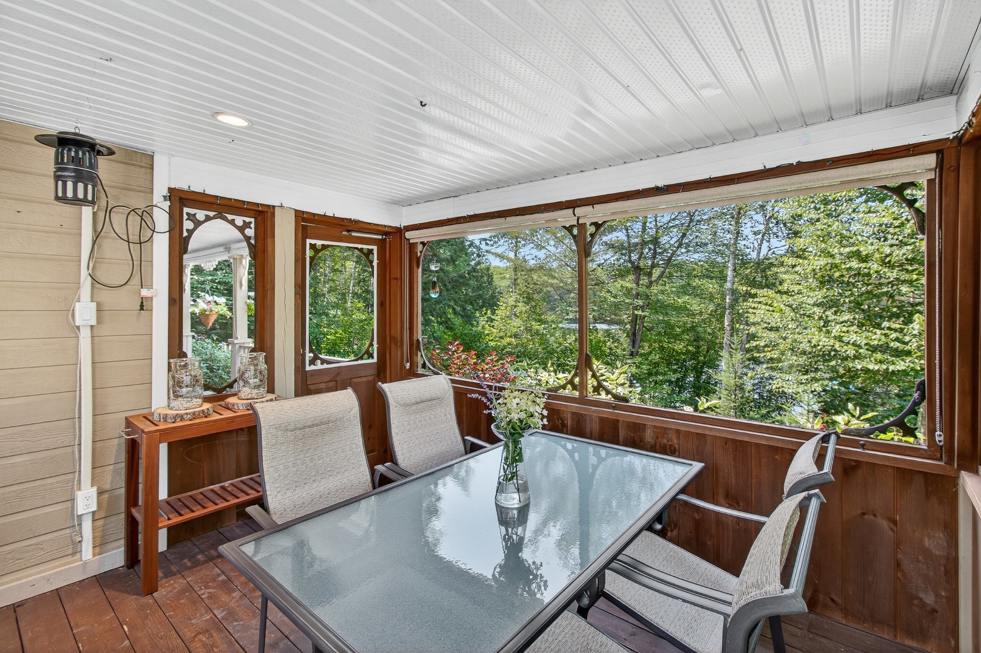 Véranda - 126 Ch. Des Simoneau, Lac-Simon, QC - Outdoor With Deck Patio Veranda With Exterior