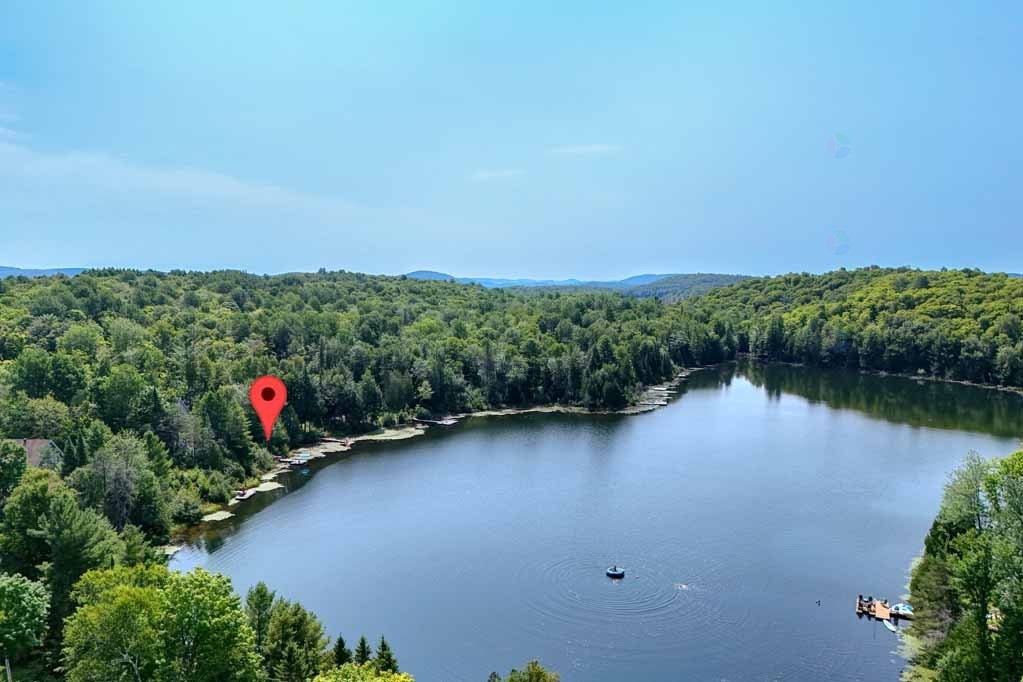 Photo aérienne - 126 Ch. Des Simoneau, Lac-Simon, QC - Outdoor With Body Of Water With View