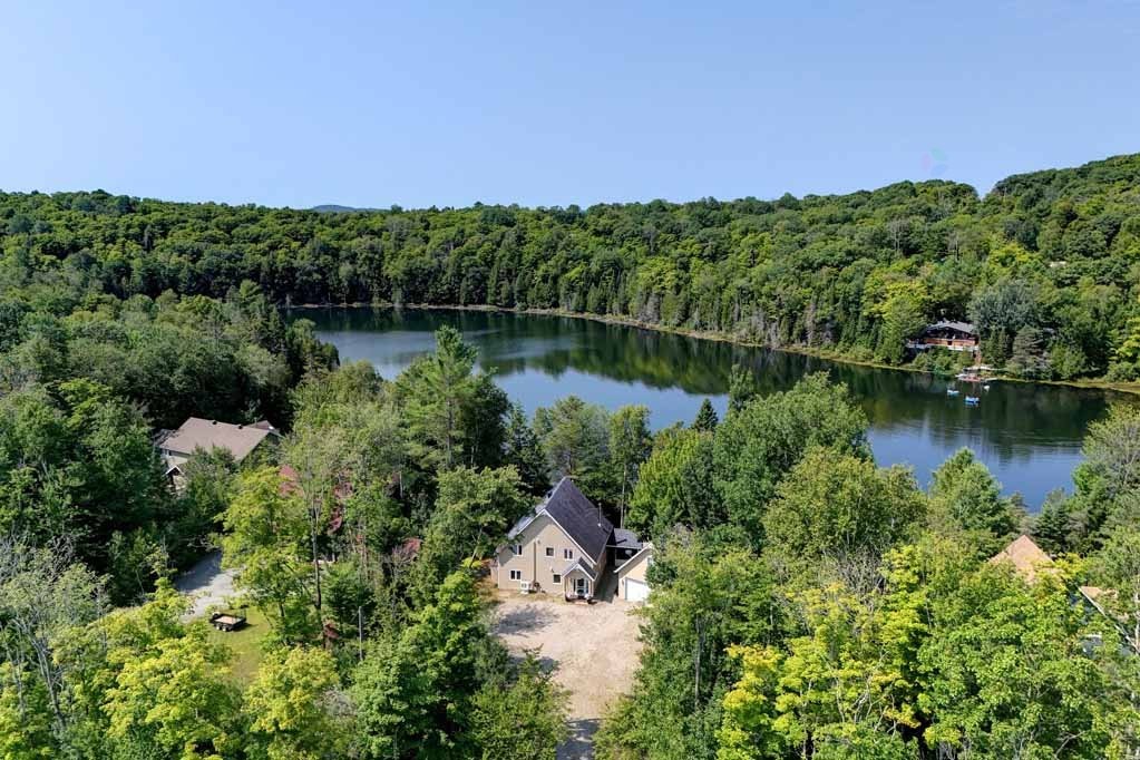 Photo aérienne - 126 Ch. Des Simoneau, Lac-Simon, QC - Outdoor With Body Of Water With View