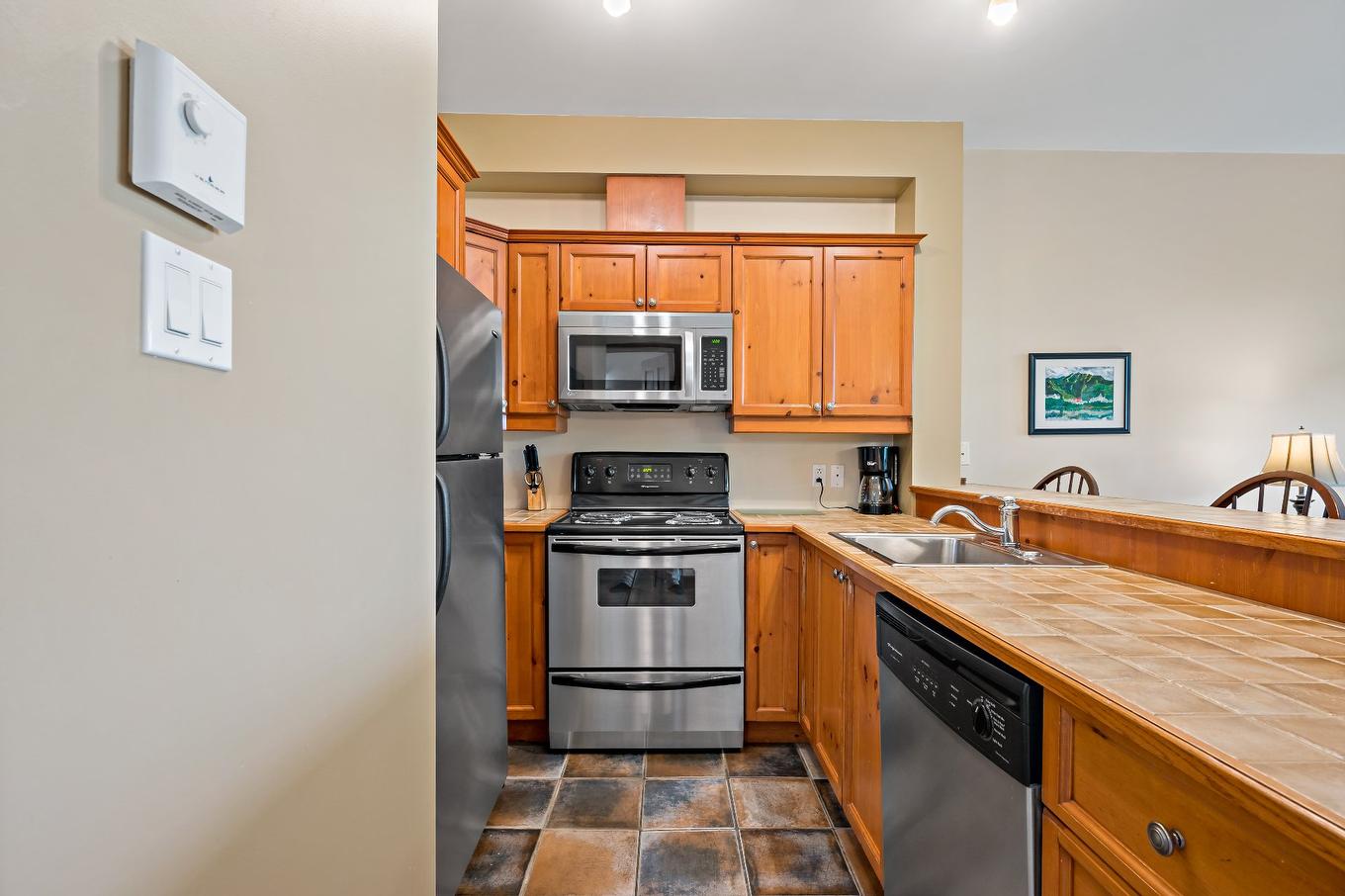Kitchen - 7-225 Rue Du Mont-Plaisant, Mont-Tremblant, QC - Indoor Photo Showing Kitchen