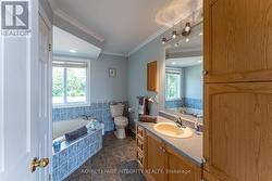 3pc bathroom with laundry room on main floor -