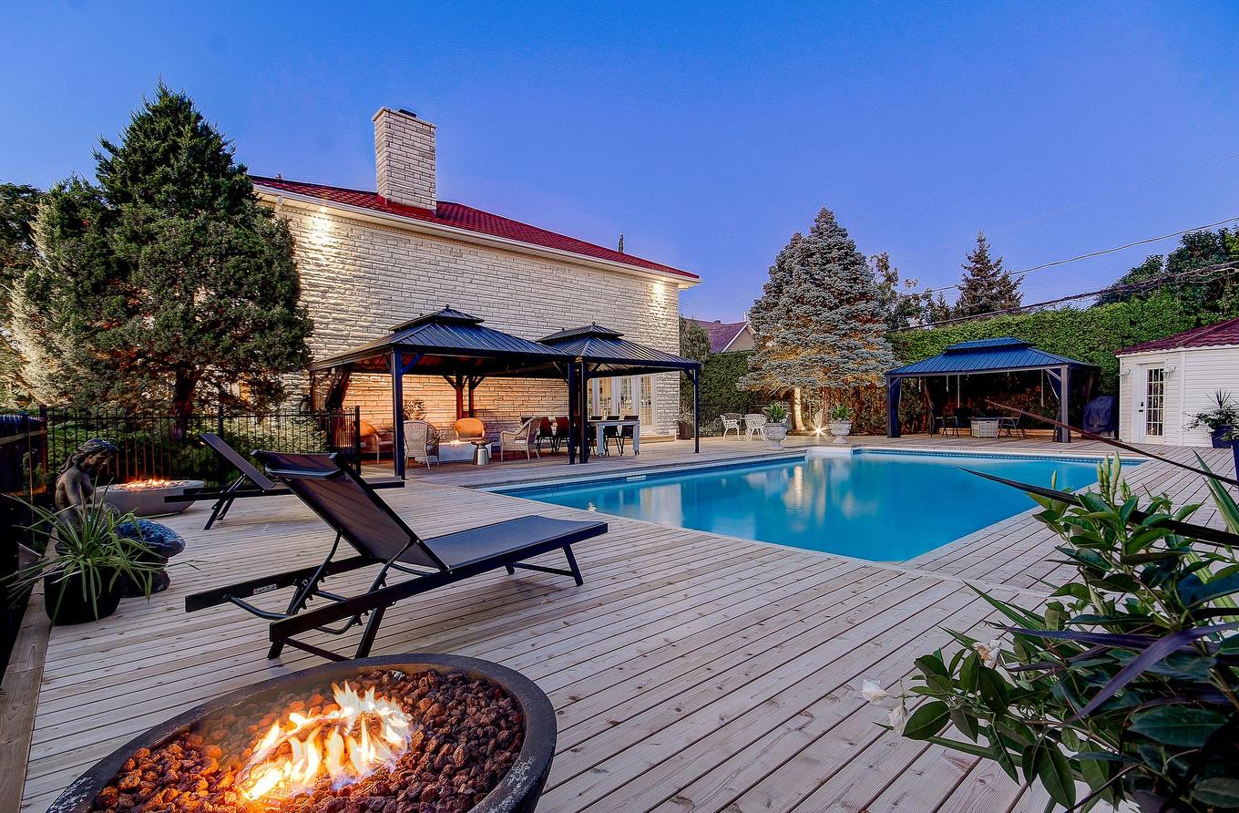 Patio - 1080 Rue Ste-Thérèse, Saint-Jean-Sur-Richelieu, QC - Outdoor With In Ground Pool With Deck Patio Veranda