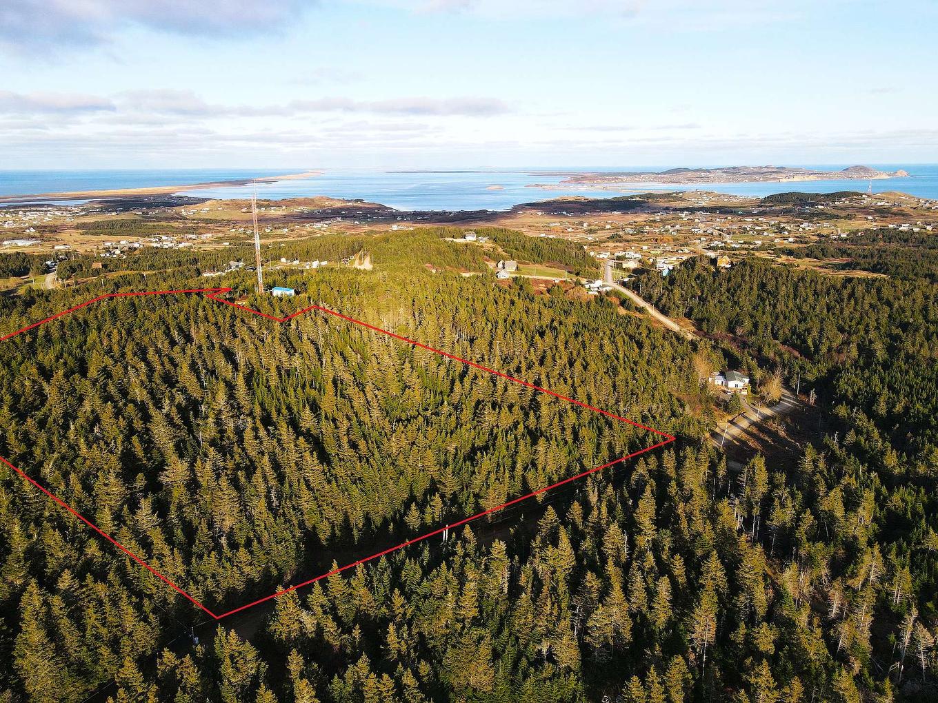 Aerial photo - Ch. Des Patton, Les Îles-De-La-Madeleine, QC