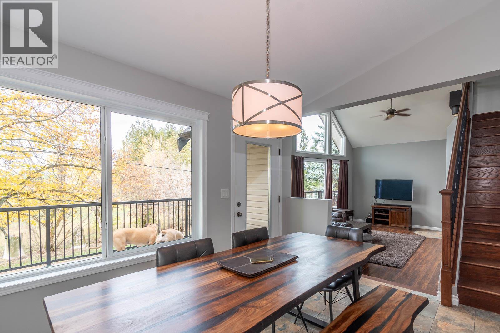 Dining Room 1 - 2234 Tappen Notch Hill Road, Tappen, BC - Indoor Photo Showing Dining Room