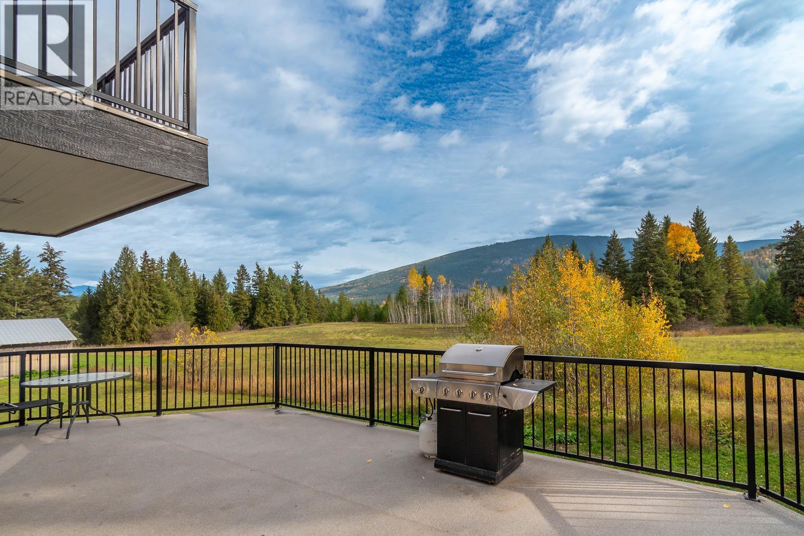 Deck off Dining Room 2 - 2234 Tappen Notch Hill Road, Tappen, BC - Outdoor With Exterior