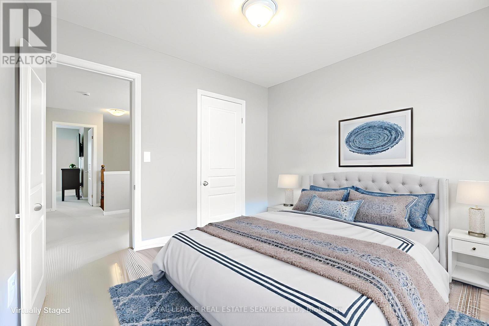 Virtually Staged - 41 - 170 Palacebeach Trail, Hamilton, ON - Indoor Photo Showing Bedroom