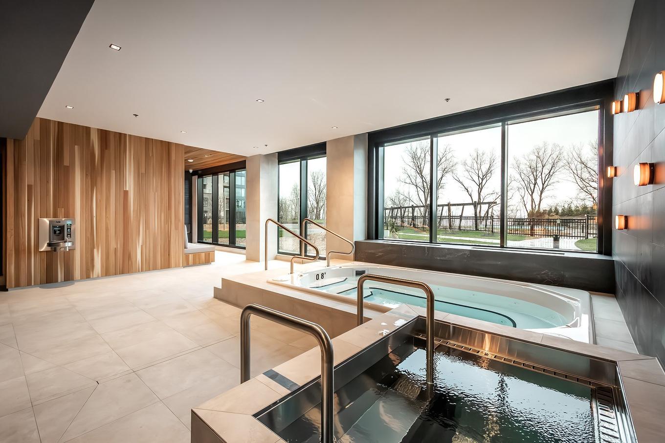 Hot tub - 404-399 Rue De La Rotonde, Montréal (Verdun/Île-Des-Soeurs), QC - Indoor Photo Showing Other Room