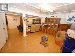 Living room in the basement suite -