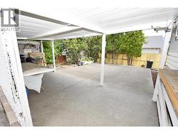 Covered patio area -