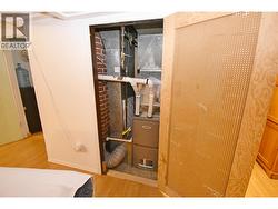 Furnace area in basement -