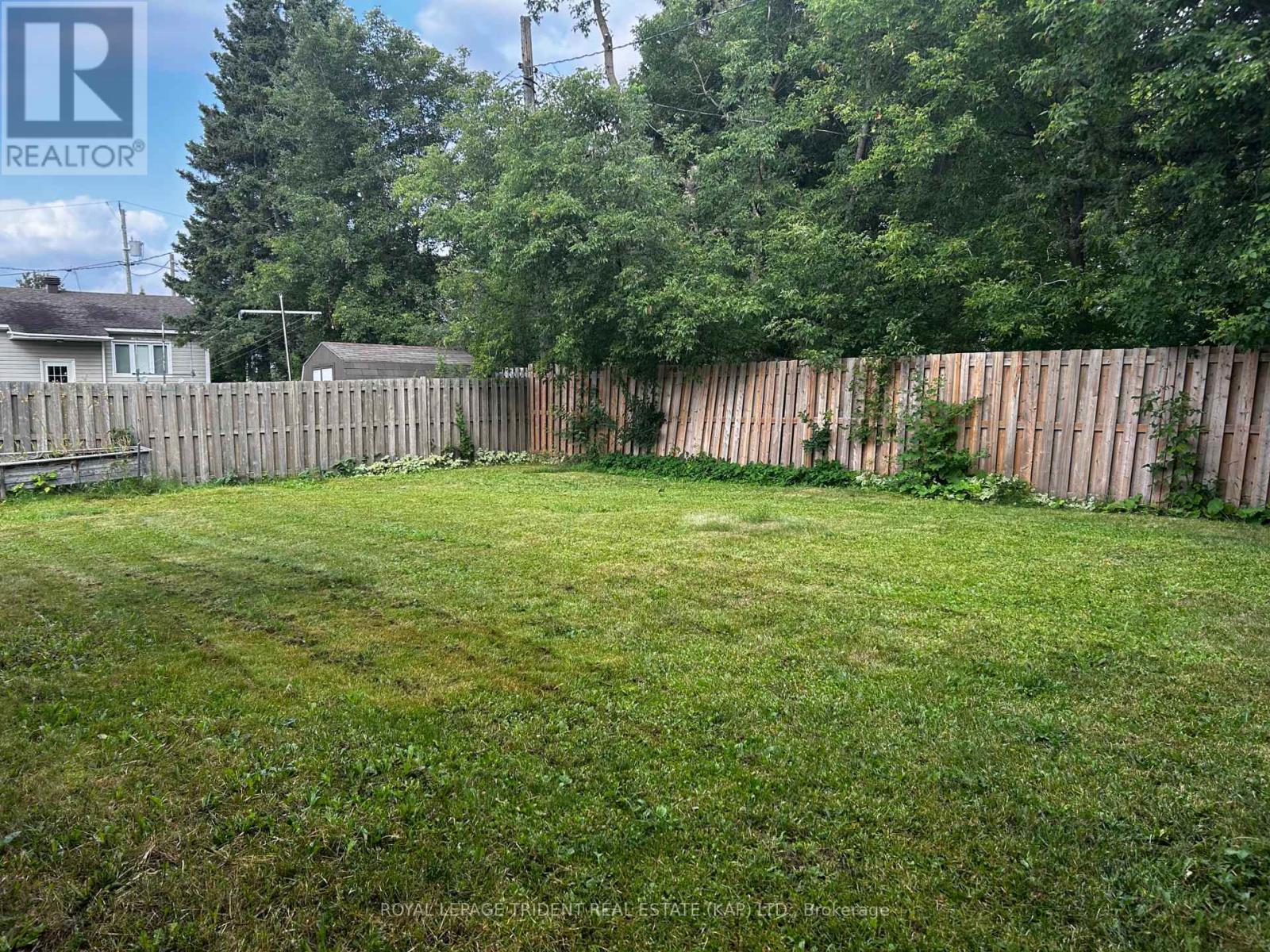backyard - 14 Niagara Street W, Kapuskasing, ON - Outdoor
