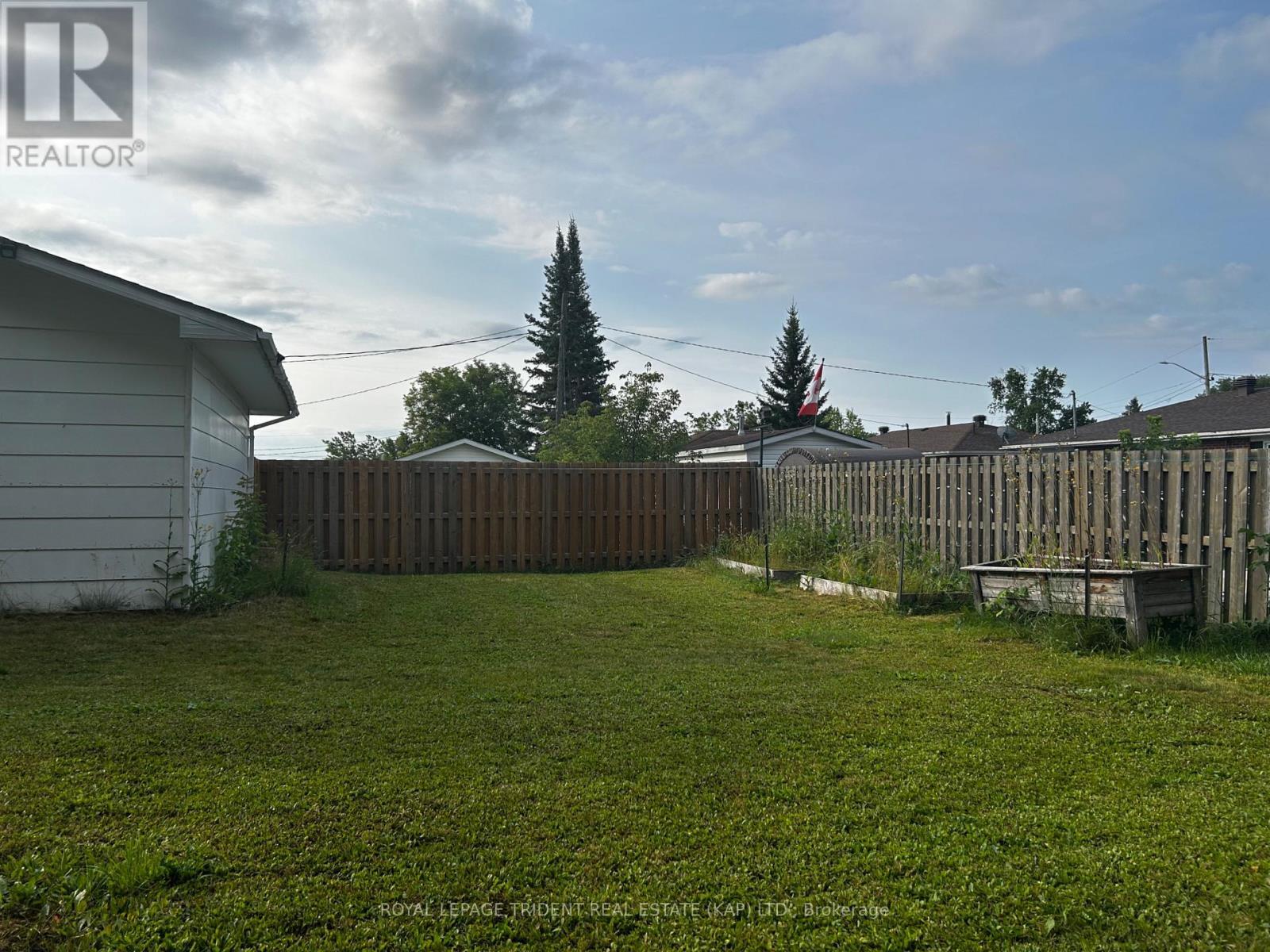 backyard - 14 Niagara Street W, Kapuskasing, ON - Outdoor
