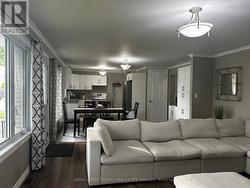 open concept living areas -