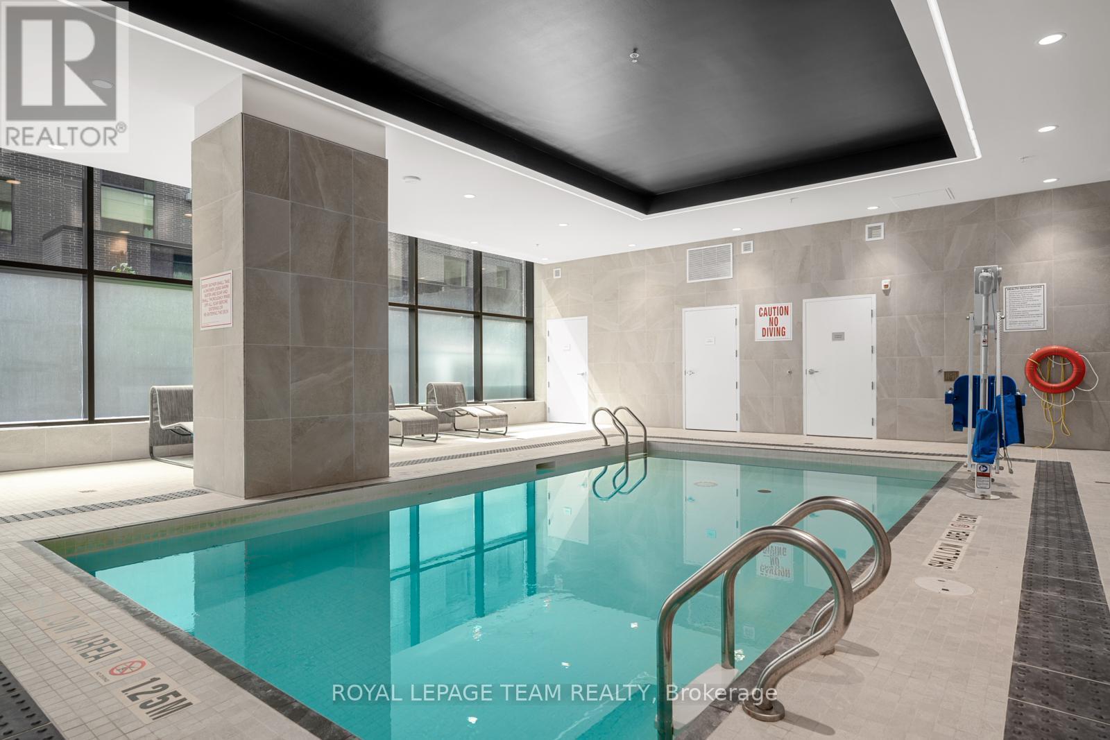 2704 - 340 Queen Street, Ottawa, ON - Indoor Photo Showing Other Room With In Ground Pool