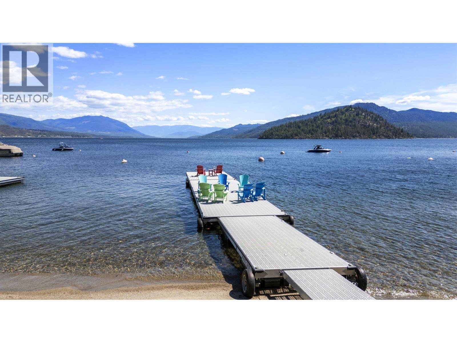 4243 Saratoga Road, Scotch Creek, BC - Outdoor With Body Of Water With View