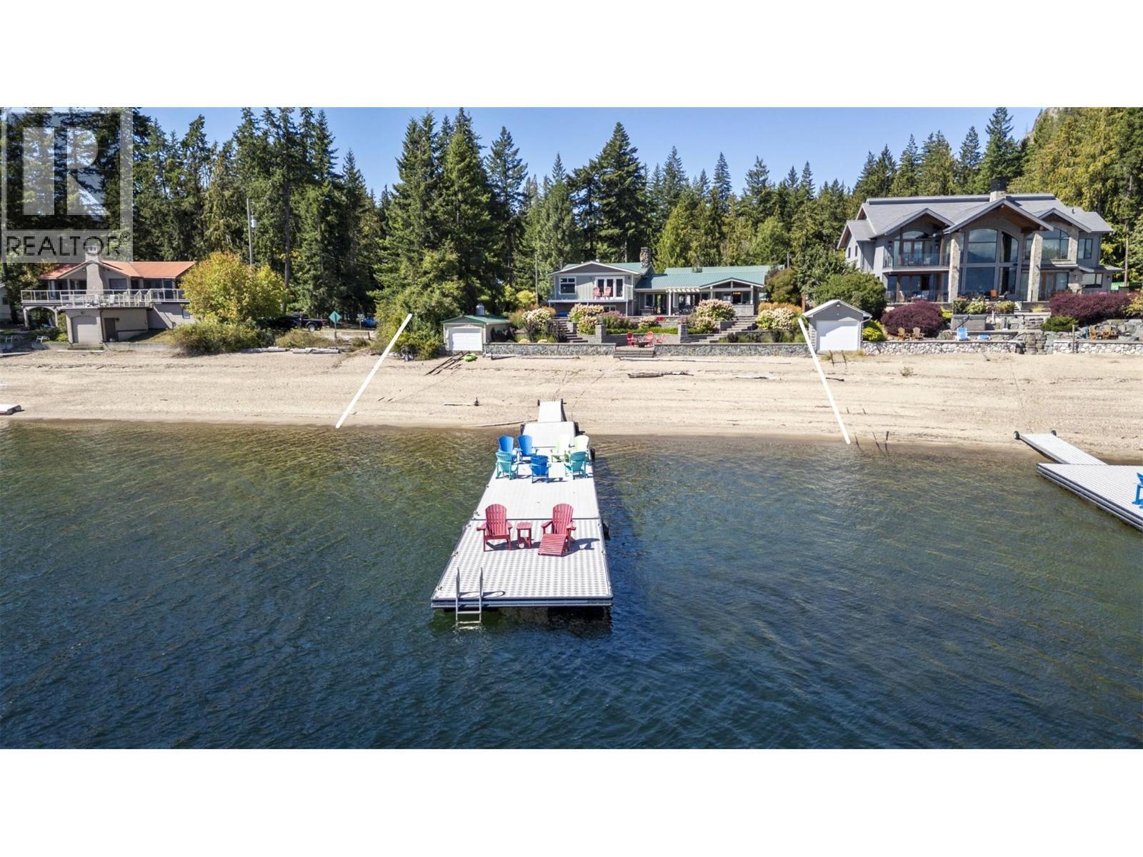 4243 Saratoga Road, Scotch Creek, BC - Outdoor With Body Of Water