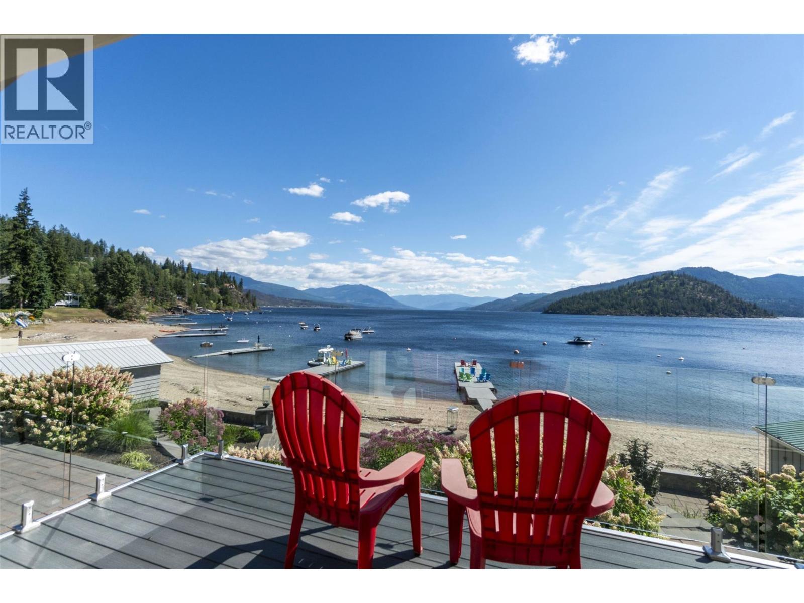 4243 Saratoga Road, Scotch Creek, BC - Outdoor With Body Of Water With View
