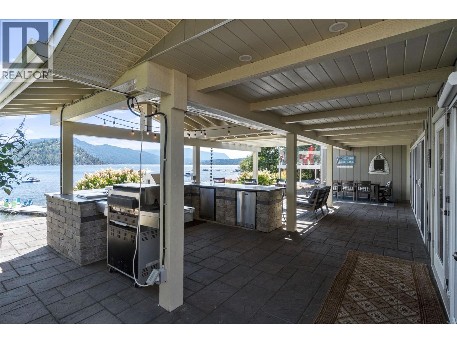 4243 Saratoga Road, Scotch Creek, BC - Outdoor With Deck Patio Veranda With Exterior