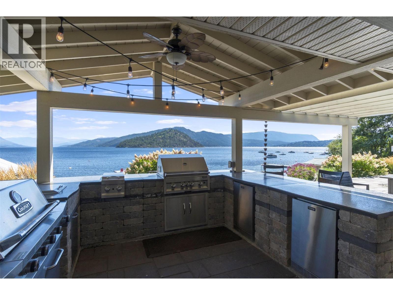 4243 Saratoga Road, Scotch Creek, BC - Outdoor With Body Of Water With Balcony With Exterior