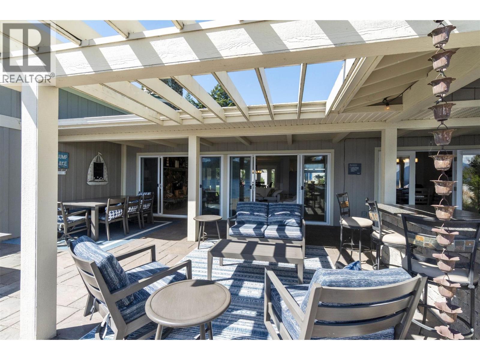 4243 Saratoga Road, Scotch Creek, BC - Outdoor With Deck Patio Veranda