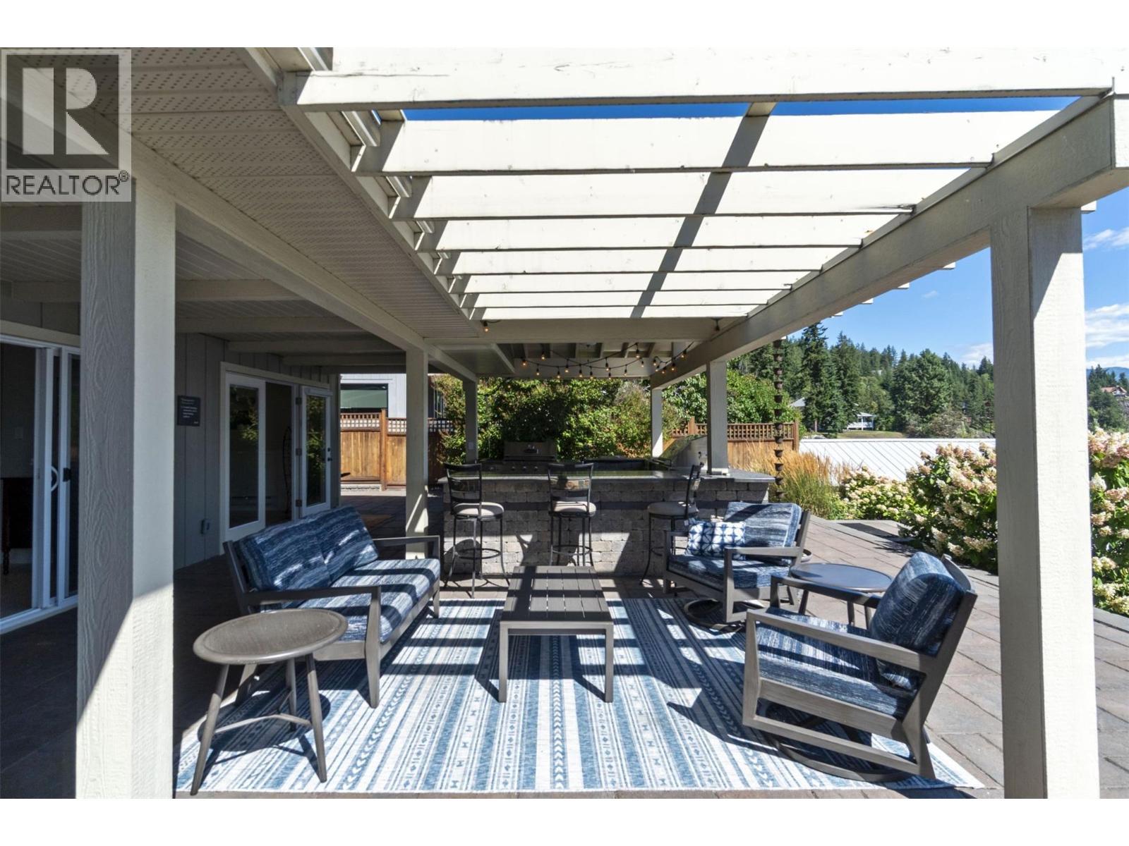 4243 Saratoga Road, Scotch Creek, BC - Outdoor With Deck Patio Veranda With Exterior