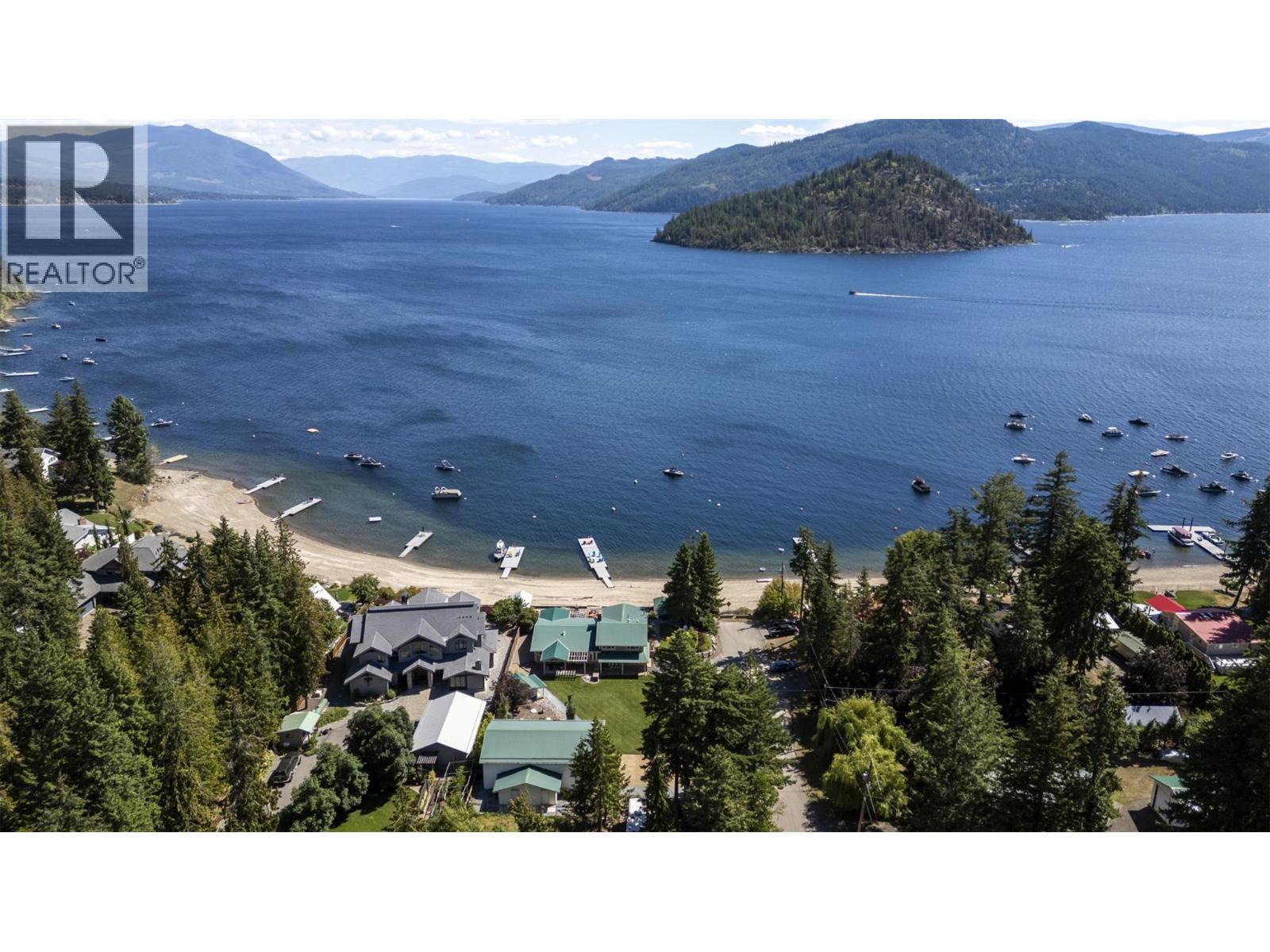 4243 Saratoga Road, Scotch Creek, BC - Outdoor With Body Of Water With View