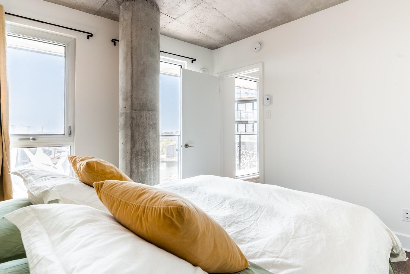 Chambre à coucher - 1861-101 Rue Peel, Montréal (Le Sud-Ouest), QC - Indoor Photo Showing Bedroom