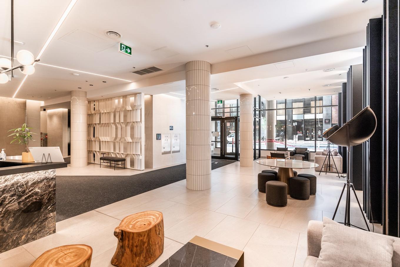 Entrée extérieure - 1861-101 Rue Peel, Montréal (Le Sud-Ouest), QC - Indoor