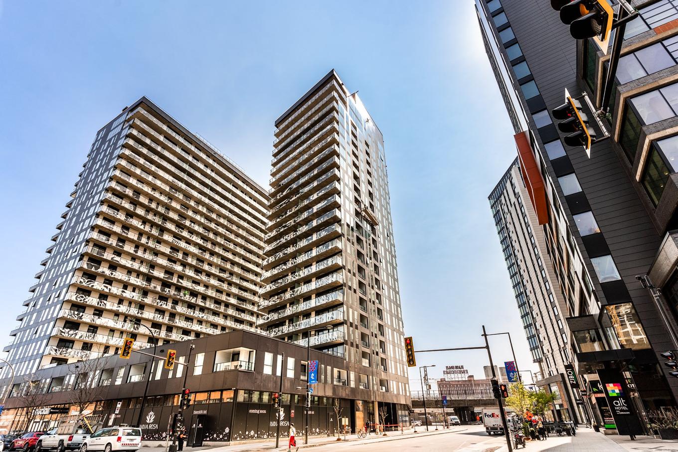 Extérieur - 1861-101 Rue Peel, Montréal (Le Sud-Ouest), QC - Outdoor With Facade