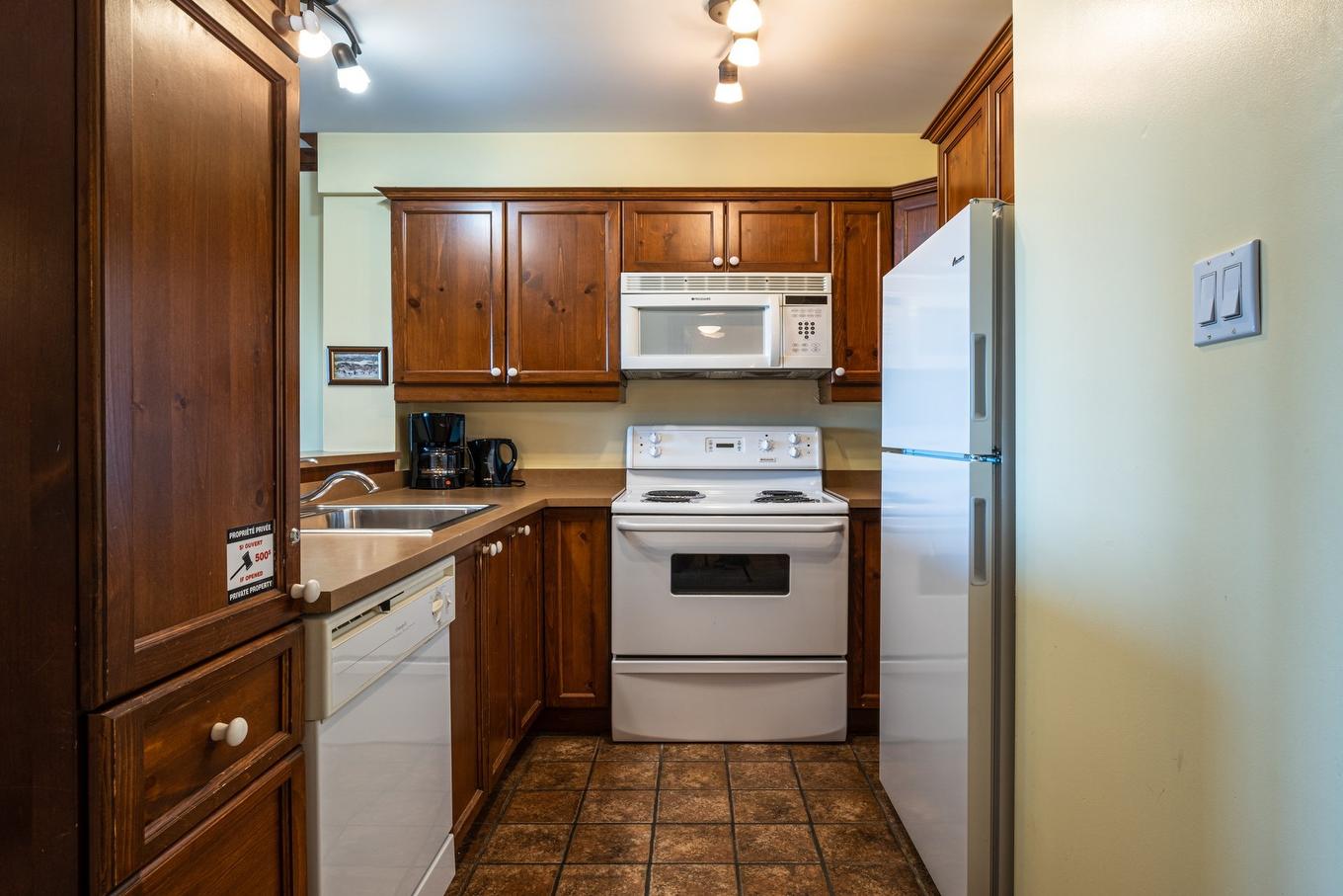 Cuisine - 3-166 Rue Du Mont-Plaisant, Mont-Tremblant, QC - Indoor Photo Showing Kitchen