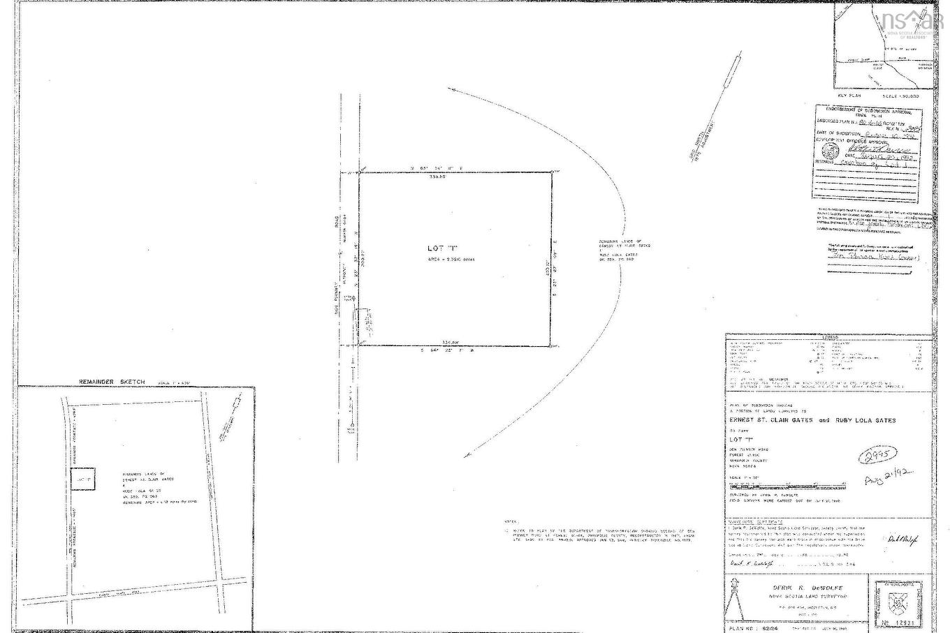 Lot Ben Phinney Road, Forest Glade, NS