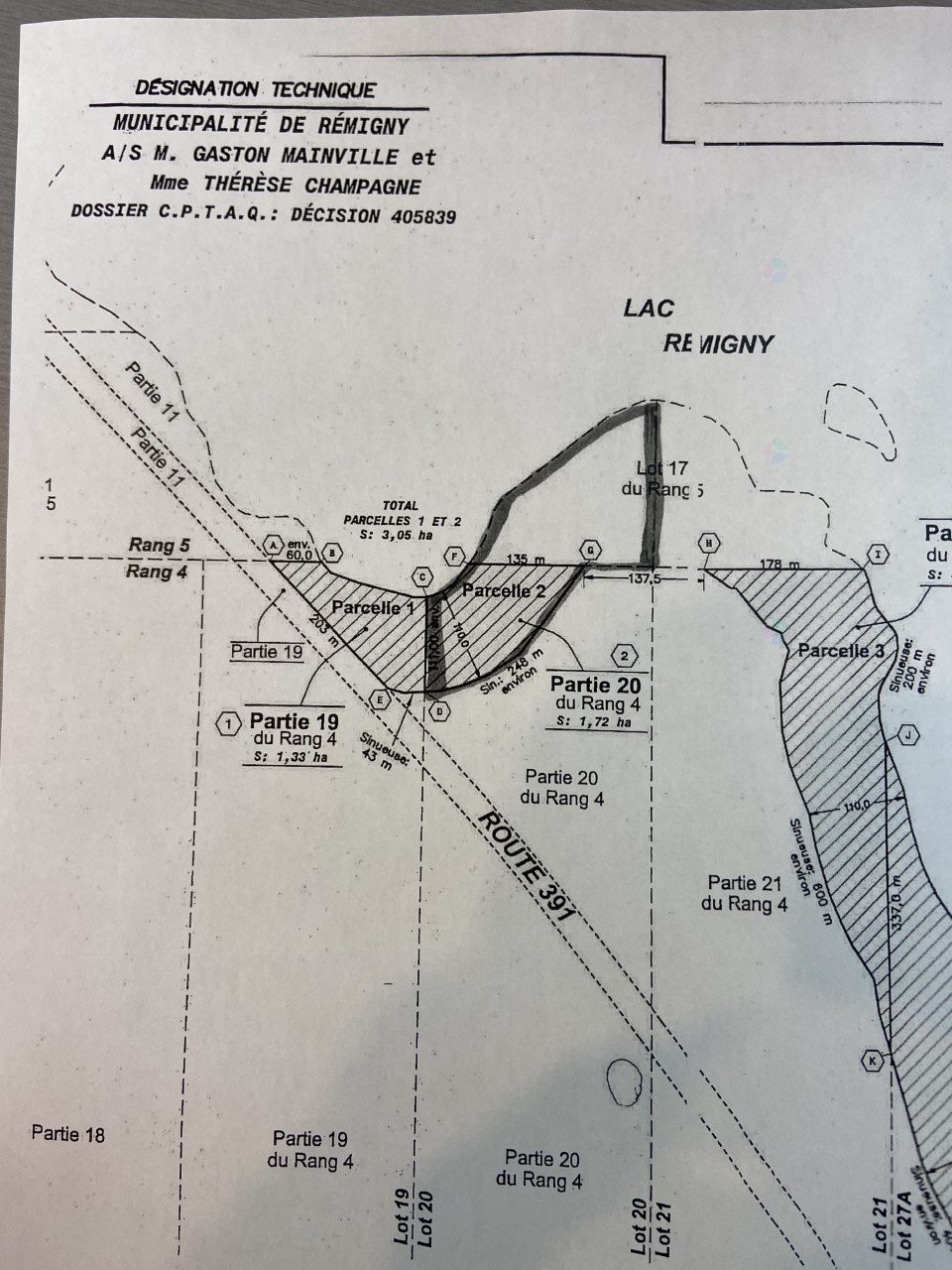 Terre/Terrain - Route 391, Rémigny, QC