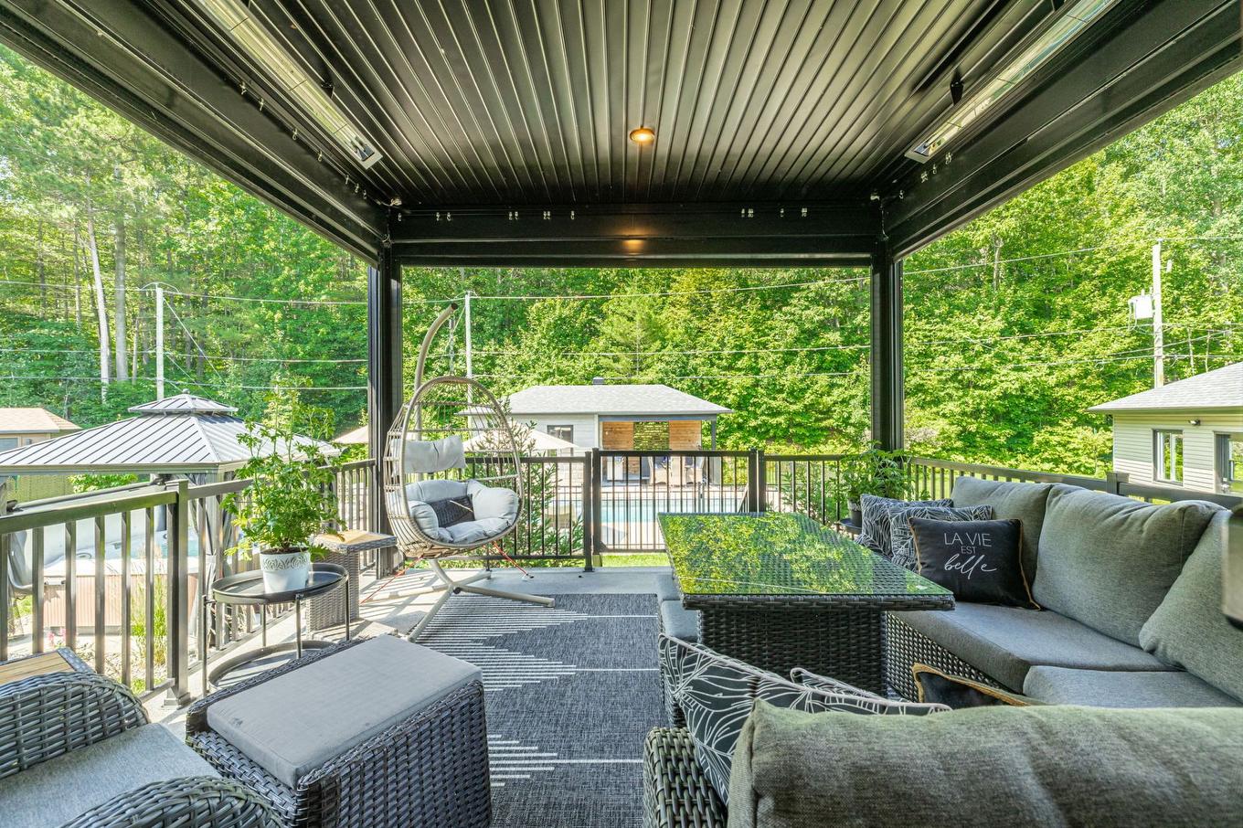 Terrasse - 81 Rue Rousseau, Sorel-Tracy, QC - Outdoor With Deck Patio Veranda With Exterior