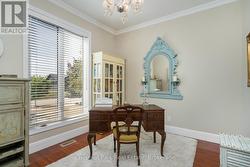 Office at the front of the house -