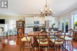 Dining room - lots of bright windows -