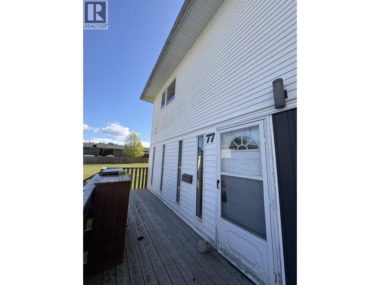 77 Wedeene Street, Kitimat, BC - Outdoor With Exterior