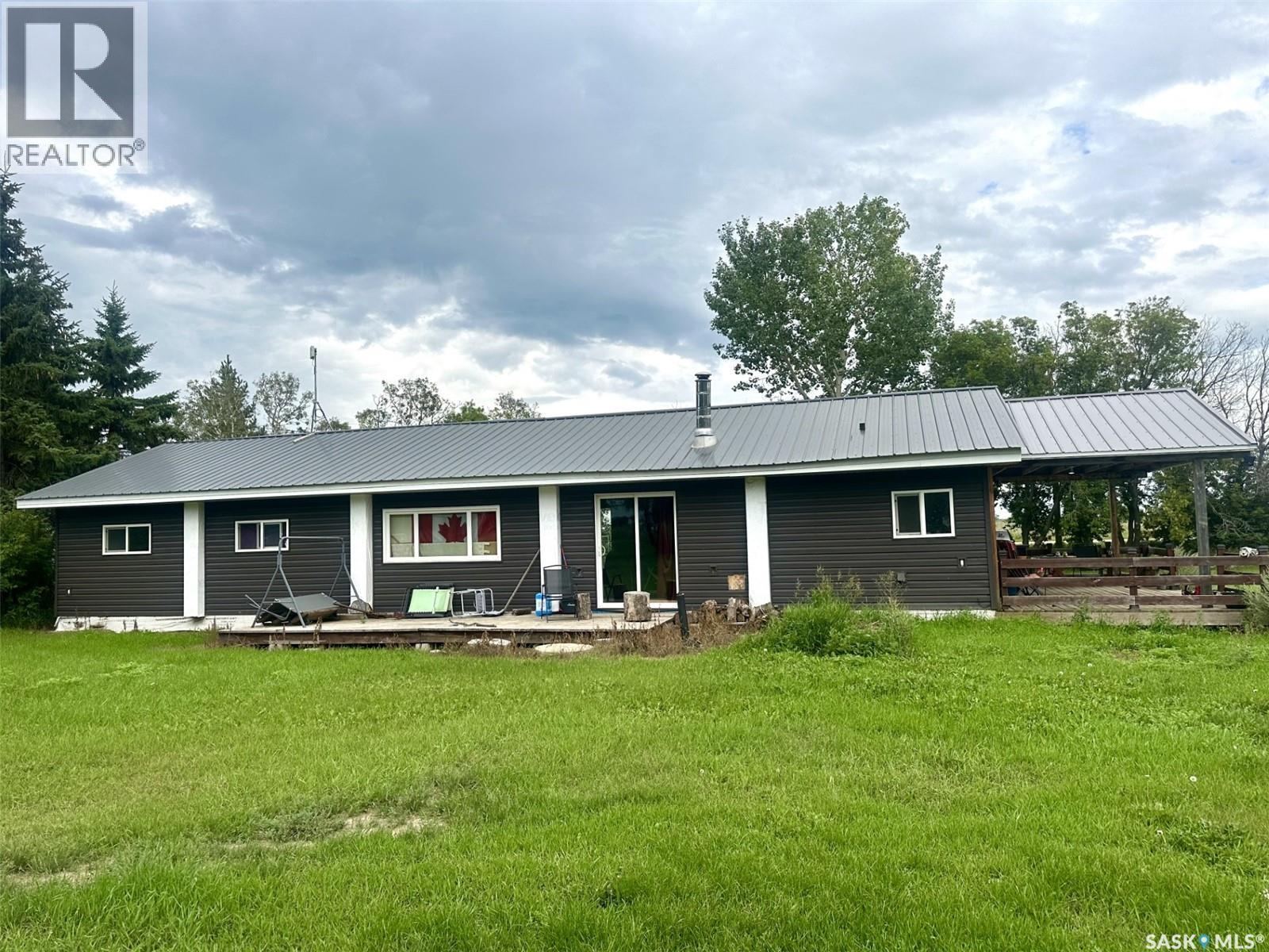 3 Poplar Street, Ruddell, SK - Outdoor With Deck Patio Veranda
