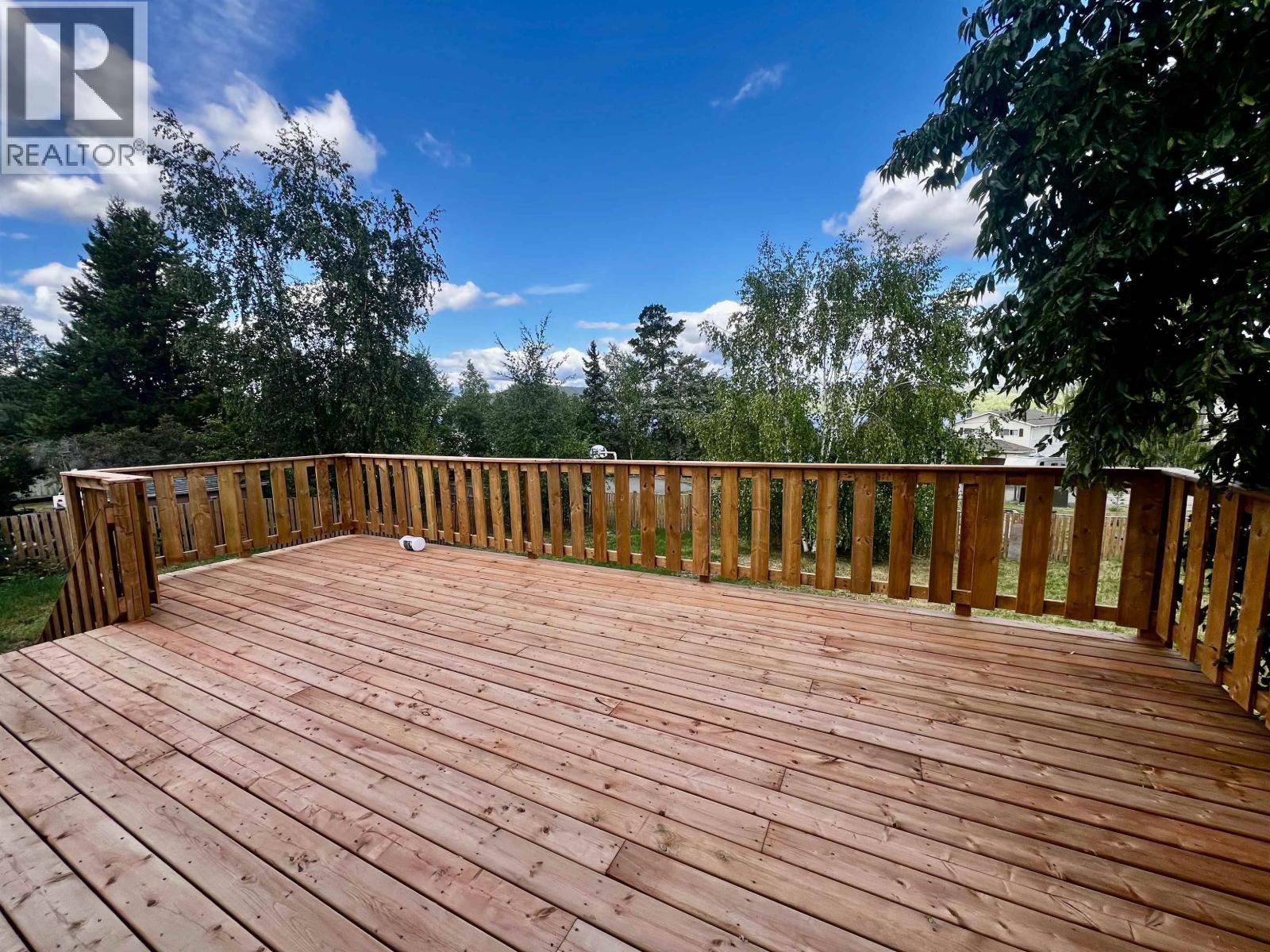 525 Tunasa Drive, Fraser Lake, BC - Outdoor With Deck Patio Veranda