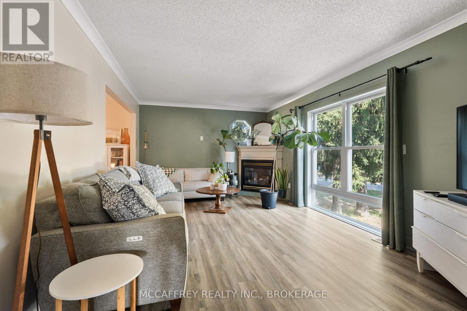 1 Slash Road, Greater Napanee (Greater Napanee), ON - Indoor Photo Showing Living Room With Fireplace