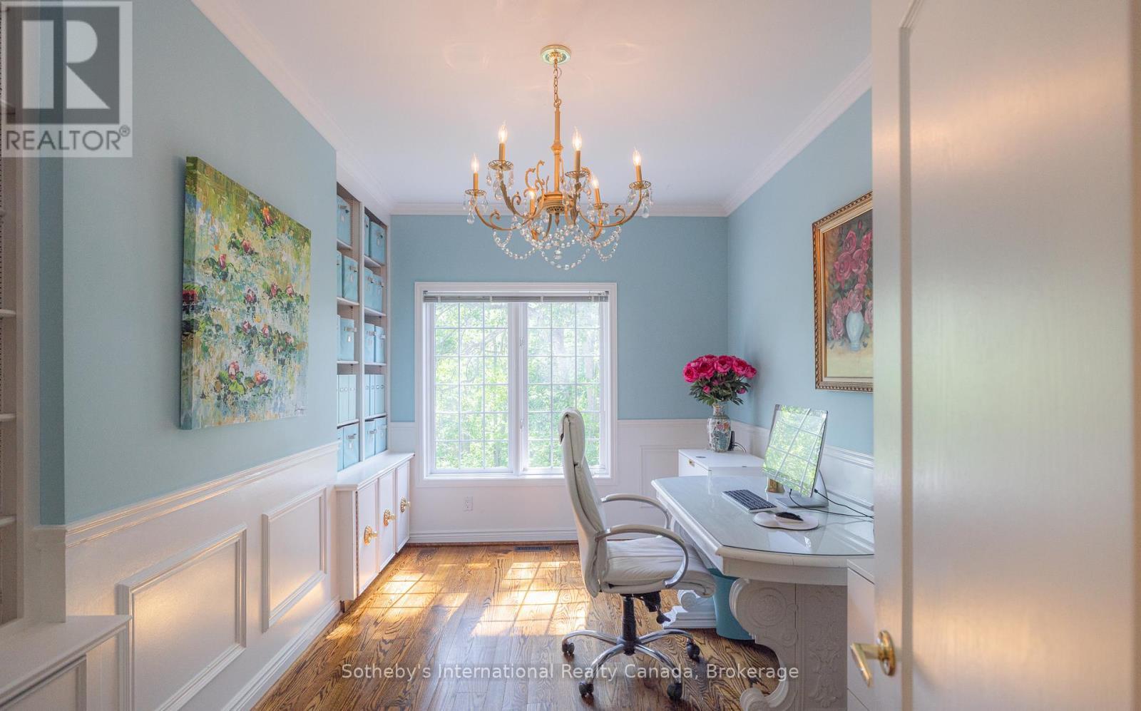 33 Edgecombe Terrace, Springwater, ON - Indoor Photo Showing Office