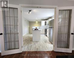 Main level: View of kitchen from living/dining rm -