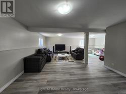 Lower level: L shaped Family & Great rooms -