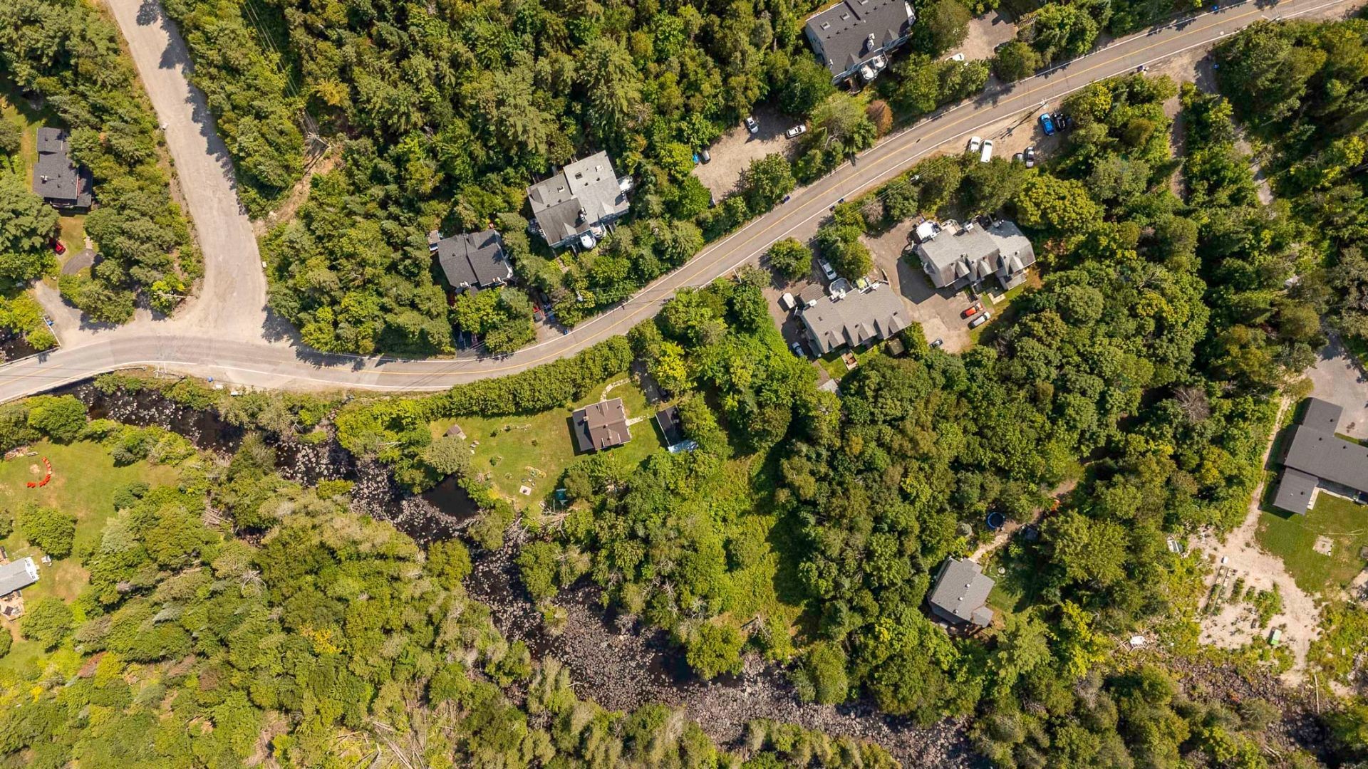 Vue d'ensemble - 485 - 487 Ch. Du Mont-Loup-Garou, Sainte-Adèle, QC - Outdoor With View