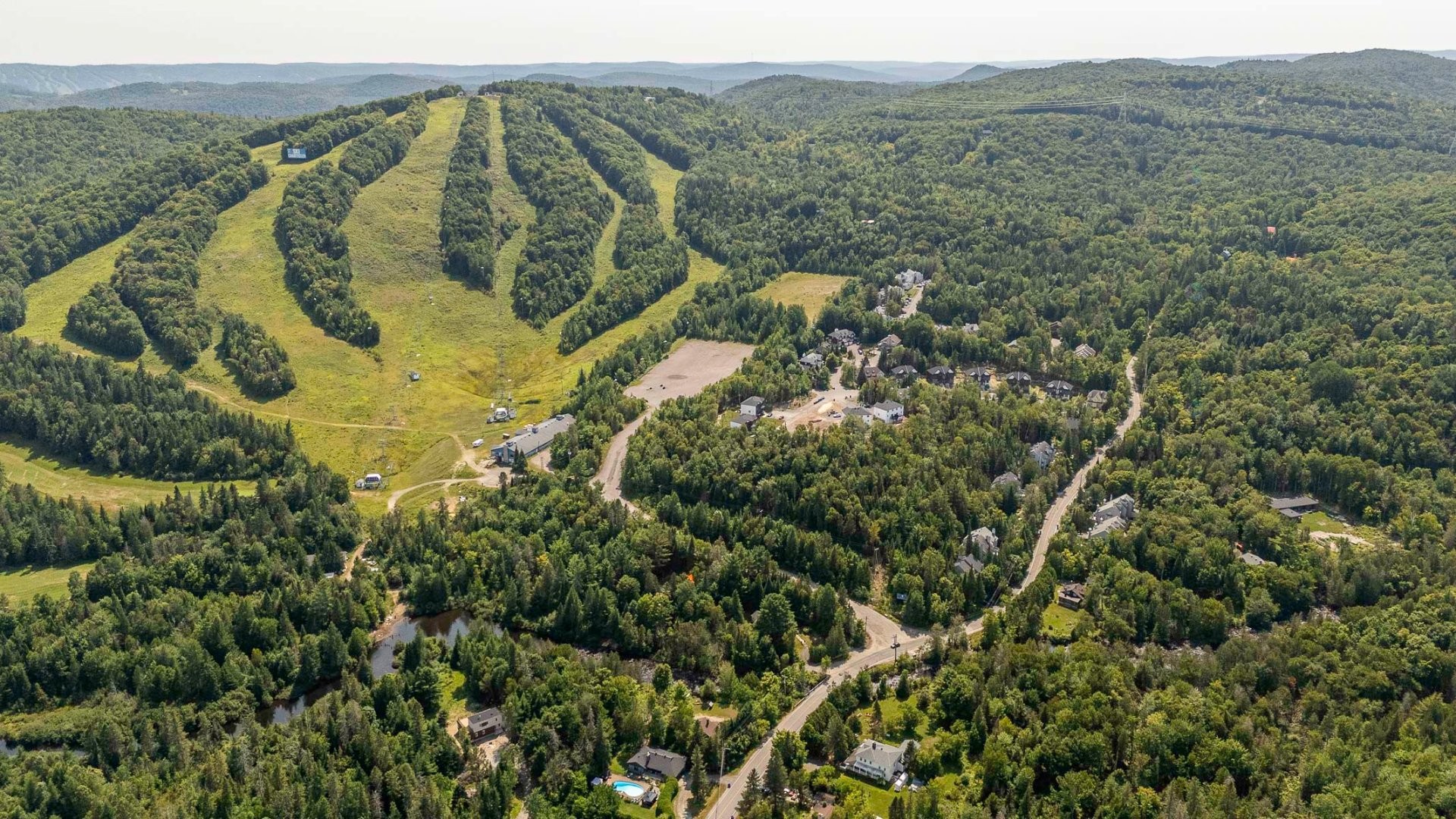 Vue d'ensemble - 485 - 487 Ch. Du Mont-Loup-Garou, Sainte-Adèle, QC - Outdoor With View