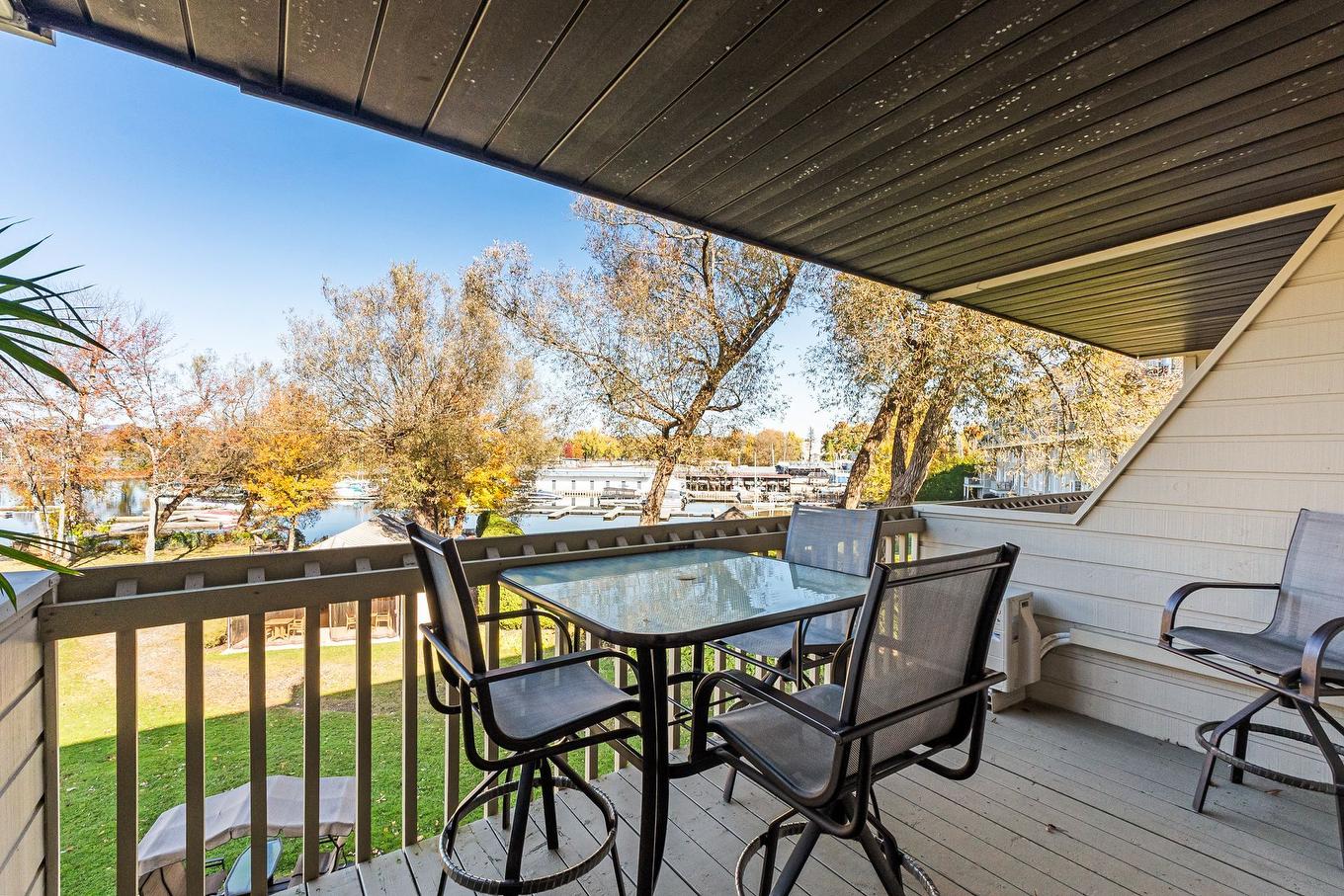 Balcon - D-203-261 Rue Merry S., Magog, QC - Outdoor With Deck Patio Veranda With Exterior