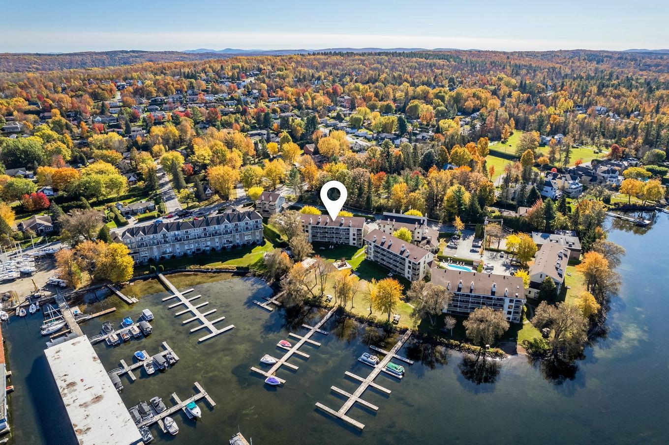 Overall view - D-203-261 Rue Merry S., Magog, QC - Outdoor With View