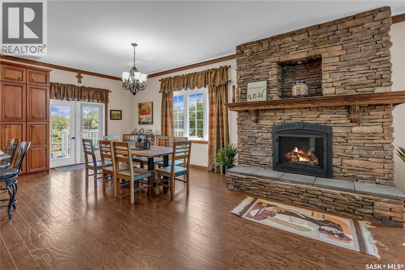 Barndominium At Turtle River, Turtle River Rm No. 469, SK - Indoor With Fireplace
